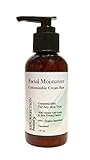 Facial Moisturizer, Unscented Cream Base, 90%+ Organic, 4 oz.