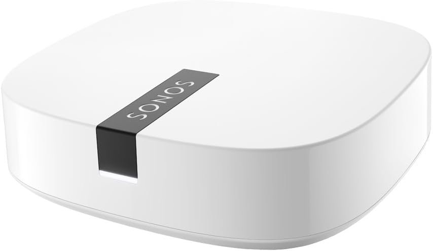 Sonos BOOST Wireless Performance Component, White,BOOSTUK1, 115 x 115 x 33 mm (Pack of 1)