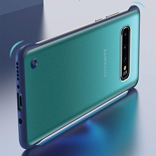 COVERS WALE Framless Samsung Galaxy Note 8 Back Cover Slim Frameless case Translucent Matte Texture Design Hard PC Back Cover Corners with Free Metal Ring -(Blue)