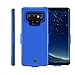 Idealforce Samsung Galaxy Note 9 Battery Case,7000mAh External USB Port Power Bank Cover Portable Charger Protective Charging Case for Samsung Galaxy Note 9 (Blue)