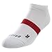 Jordan Nike Men's Low Cut Dri-Fit Socks Large (Shoe Size 8-12) (White)