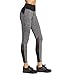 Women Leggings, Gillberry Women Sports Trousers Athletic Gym Workout Fitness Yoga Leggings Pants (S, Gray+Black)