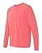 Comfort Colors Adult Long Sleeve Tee, Style 6014 (Medium, Watermelon)