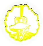BIG BIRD FACE SESAME STREET MAIN CHARACTER MUPPET CANARY KIDS TV SHOW SPECIAL OCCASION COOKIE CUTTER BAKING TOOL 3D PRINTED MADE IN USA PR2246