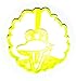 BIG BIRD FACE SESAME STREET MAIN CHARACTER MUPPET CANARY KIDS TV SHOW SPECIAL OCCASION COOKIE CUTTER BAKING TOOL 3D PRINTED MADE IN USA PR2246