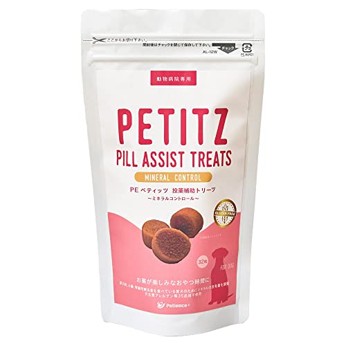 PE ペティッツ 投薬補助トリーツ ミネラルコントロール 32粒 犬用商品画像