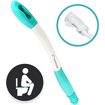 Fanwer Bottom Buddy Toilet Aids for Motion Assistance Long Reach Comfort Wiper Extends Your Reach Over 15