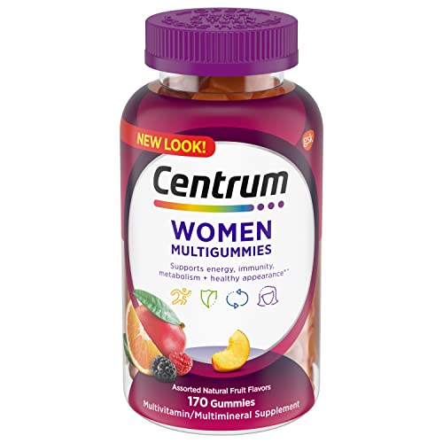 Centrum MultiGummies Gummy Multivitamin for Women, Multivitamin