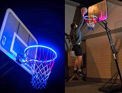 image for WETONG LED Basketball Hoop Lights - Basketball Rim LED Light Swish - P