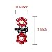 Elesa Miracle 30pcs Crystal Rhinestone Mini Flower Hair Claw Clip Baby Toddler Girl Hair Bangs Pin Kids Hair Accessories (Set A - 30pcs Multicolored)