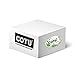 1440 Count COTU (R) Silver Safety Pins (1.1 inch)