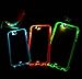 Winhoo iPhone 8 Plus Case,iPhone 7 Plus Case, 9 Color in 1 LED Flash Case,Can Change 9 Incoming Call LED Flash Light Alerts Clear Back Case for iPhone (iPhone 7/8 Plus 5.5 inch)