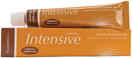 Intensive Lash & Brow Tint, Middle Brown | Trusted Professional Formula | 0.68 Fluid Ounces