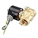 UEB 2W-200-20 3/4 Inch Brass Electric Solenoid Valve Water Air Fuels N/C DC 12V