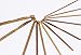 FloraKnit 12-Pack 3mm-10mm Bamboo Hand Crochet Hooks Kit for Beginner