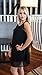 EMMA MOE Premium Nursing Cover - Fashion and Trendy Breastfeeding Cover with Unique and Original Design - Black Evening