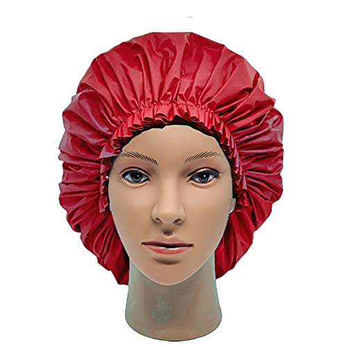ELEBOX Premium Collection Super Jumbo Shower Cap Red Pricepulse