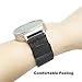 Huawei Watch Band Strap - Rerii 18mm Width, Magnetic Closure, Milanese Loop, Mesh Stainless Steel Watch Strap, Band for Huawei Watch 2015, Huawei Fit Watch