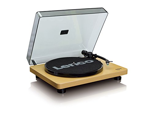 Lenco L-30 Wood Tourne-Disque Entraîné Par Courroie Platine - Platines (Tourne-Disque Entraîné Par Courroie, 33,45 Tr/Min, 30 Cm)