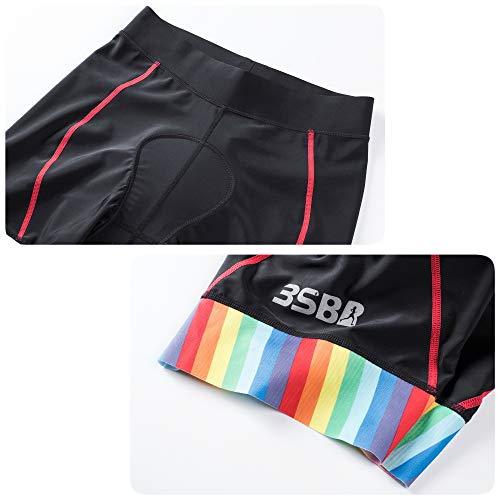 image for 3SB Triathlon Shorts, Women's Tri Shorts, Padded Cycling Shorts with H
