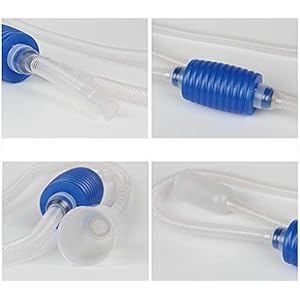 Voarge Sifone per la pulizia dell'acquario, pompa manuale 140 cm per acquari e serbatoi di pesci, pompa manuale dell… Voarge Voarge Sifone per la pulizia dell'acquario, pompa manuale 140 cm per acquari e serbatoi di pesci, pompa manuale dell…