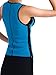 LAZAWG Womens Slimming Sweat Vest Hot Neoprene Shirt Body Shapers for Weight Loss Blue 2XL(Fulfilled by Amazon)