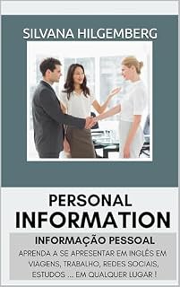 Livro INFORMAÇÃO PESSOAL - PERSONAL INFORMATION