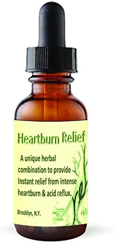 HEARTBURN RELIEF, # 1 Natural Fast Acting, Powerful Herbal Remedy heartburn and acid reflux pain reliever, promotes healthy digestion, by RELEAF OIL
