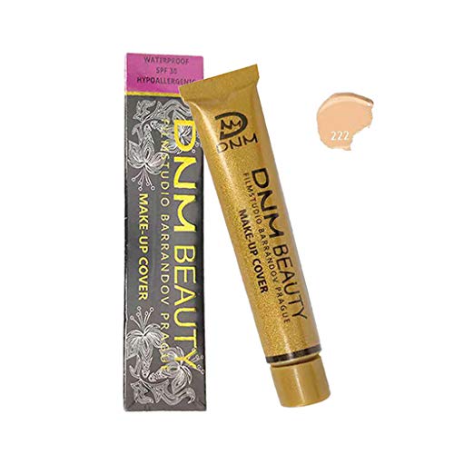 Atezch Full Coverage Cream Concealing Foundation Concealer Makeup Silky Smooth Texture Travel Size (L)