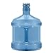 Brio 2 Gallon BPA Free Reusable Plastic Water Bottle Container - Reusable Jug, Natural Blue (BT210BA)