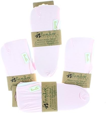 4 Pairs Evri Moisturizing Socks Skin Care Therapeutic Spa Like Feel