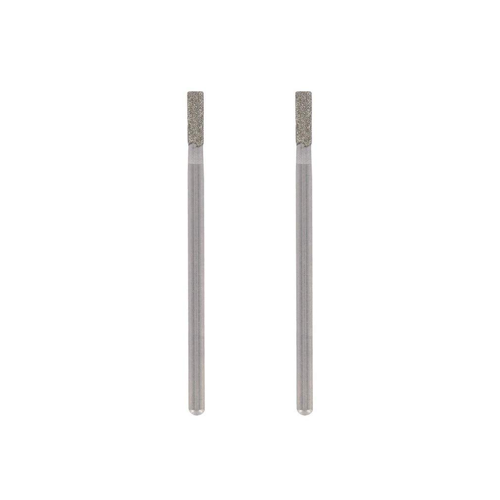 Dremel 7122 Diamond Cylinder Points, Accessory Set 2-pack with 2.4 mm Bits for Engraving, Carving and Cutting