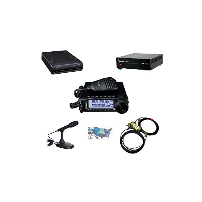 Buy Radio and Accessory Bundle 6 Items Includes Yaesu FT891 Mobile