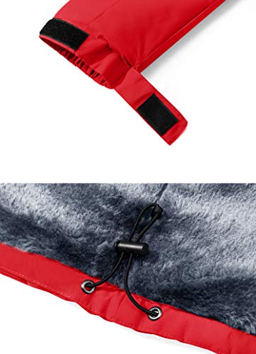 KEFITEVD Arbeitsjacke Herren Winter Jacke Warm Gefüttert Angeljacke Wasserdicht Wanderjacke Angeln Jagd Jacke mit… – Bild 6