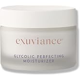 EXUVIANCE Glycolic Perfecting Moisturizer Nighttime Brightening &amp; Resurfacing Antiaging Moisturizer, Non-Comedogenic, Oil-Free, 45 g.
