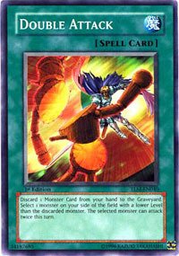 Yu-Gi-Oh! - Double Attack (TLM-EN040) - The Lost Millennium - Unlimited Edition - Common