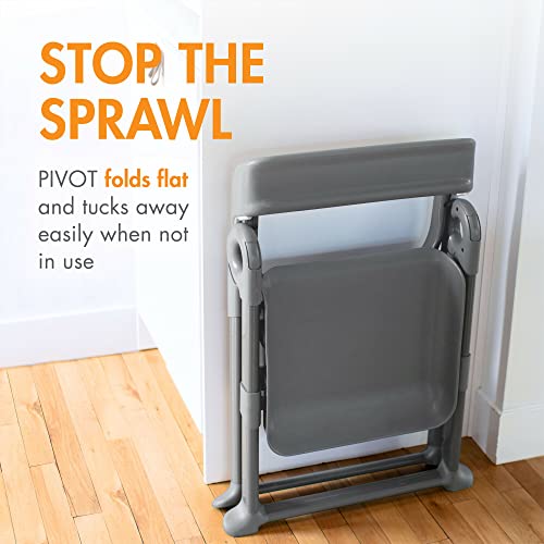 Boon PIVOT Toddler Tower Folding Step Stool for Kids 21.75 L x 22.