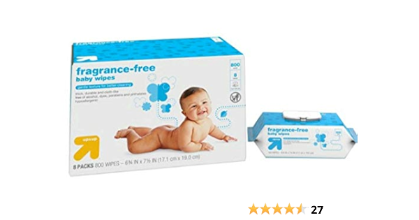 up and up brand wipes