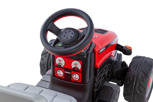 Peg Perego Case IH Little Tractor and Trailer