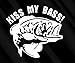 Kiss My Bass Fishing Decal Car Truck Window Sticker primary