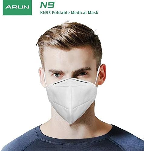 2 X Respirator Fold Flat Dust Protector Respirator Face Protector - WARNING : ''DO NOT BUY THIS ITEM IN USED CONDITION''