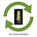 Powerex Low Self-Discharge Precharged D Rechargeable NiMH Batteries, (MHRDP2), 2-pack