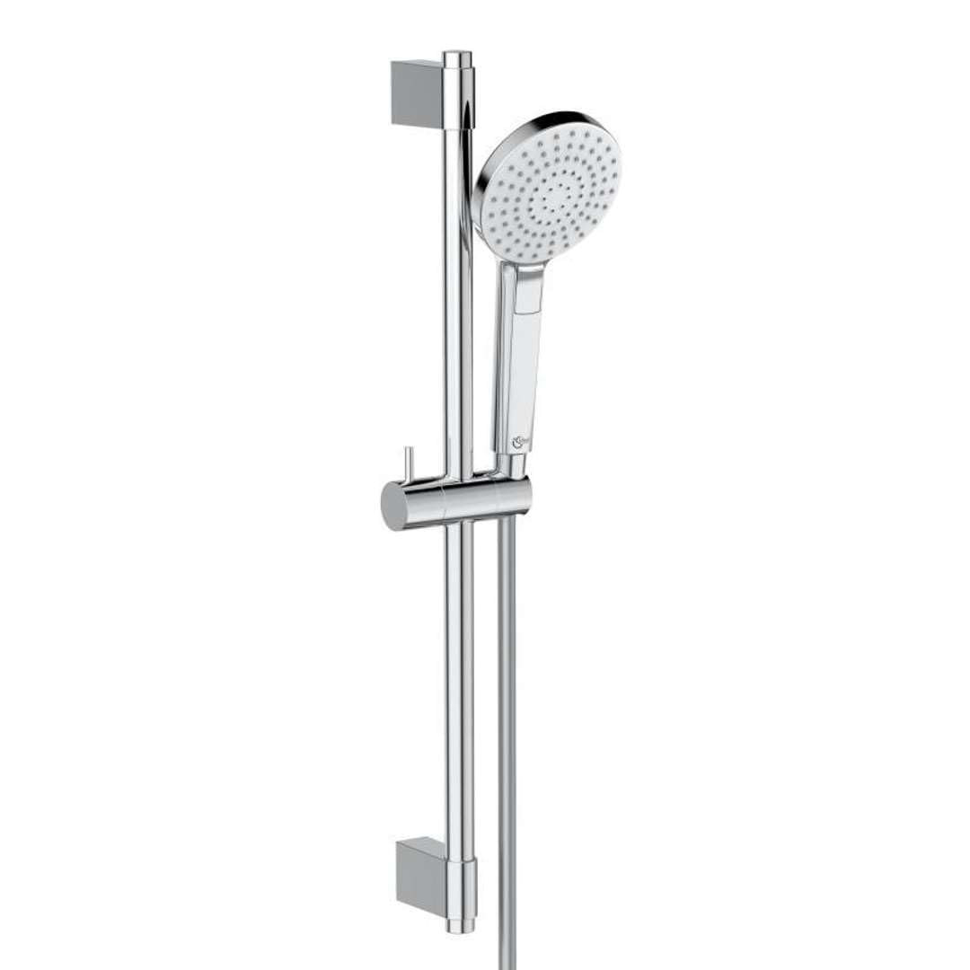 Ideal Standard – Evo Round 110Mm Dia Shower Kit 600Mm Rail