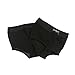 Wuchieal Women's Dance Paws Pad Foot Thongs Toe Undies Half Lyrical Shoes Socks (Champagne&Black,S)