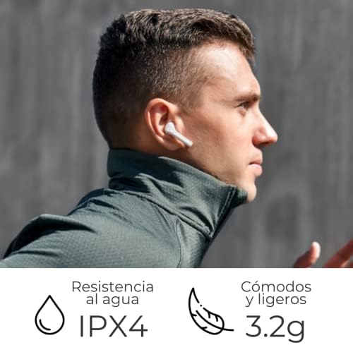 Fones de ouvido sem fio zte buds 2, tws, bluetooth 5.3, 25 horas de bateria, microfone hd, controle de toque, assistente de voz, resistência à água ipx4, carregamento usb-c, preto