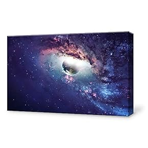 Canvas Wall Art Abstract Universe Modern Home Decor Canvas Painting Wall Decoration for Bedroom Living Room 12x18 inches