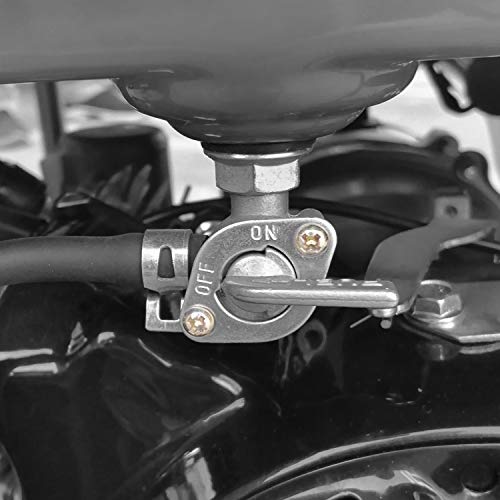 Atima Fuel Gas Tank Petcock Switch Valve External Thread Pump Fit for Yamaha Generator