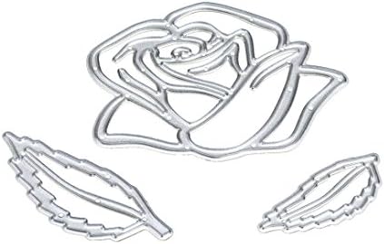 ACAREU Metal DIY Cutting Dies Stencil Scrapbook Album Paper Card Embossing Craft Gift (E)