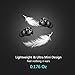 Wireless Earbuds, Fansrock Bluetooth 5.0 True Wireless Earbuds with Charging Case, HD Stereo Sweatproof Sport In-Ear Headphones for Running, 4.5H Playtime, Built-in Mic