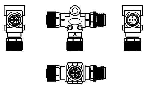 NMEA 2000 (N2k) (Tee) T-Connector for Garmin Lowrance Simrad B&G & Navico Networks